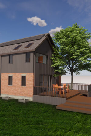 Custom Home Rendering