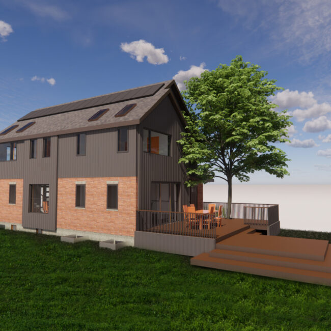 Custom Home Rendering