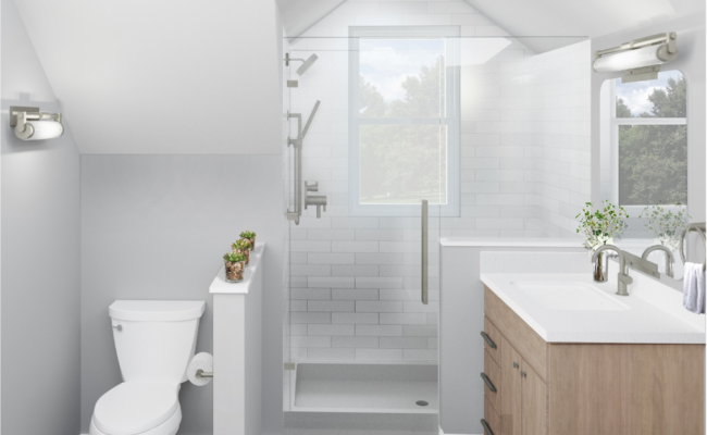 bathroom rendering