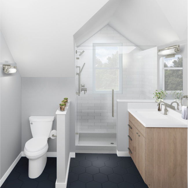 bathroom rendering