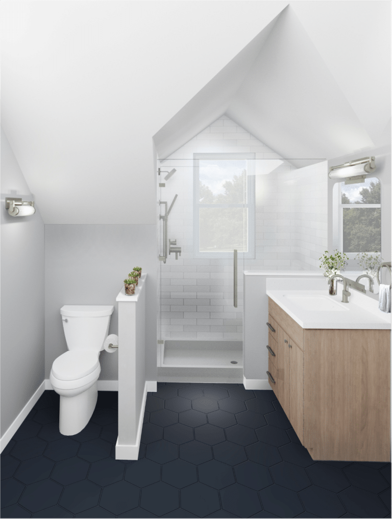 bathroom rendering