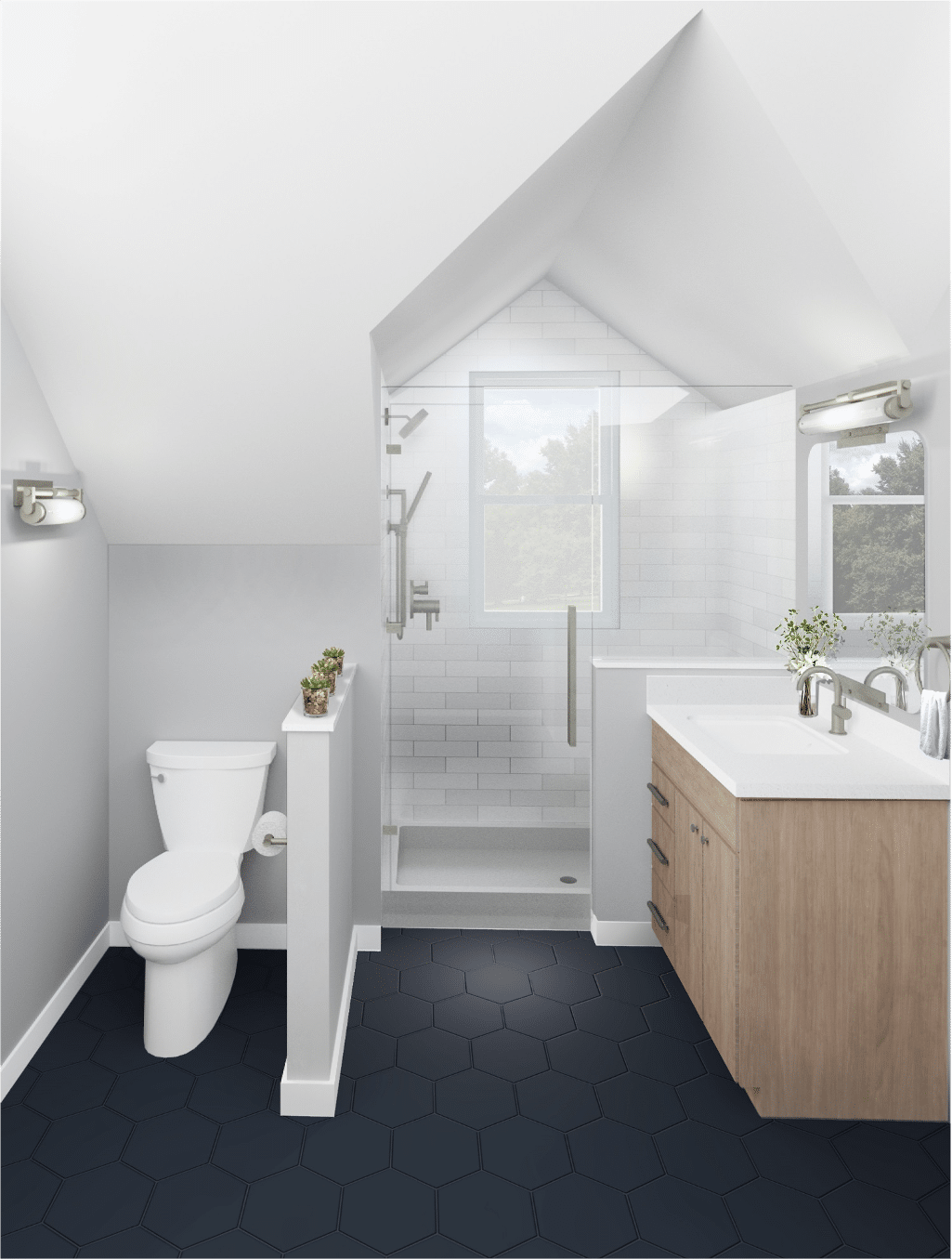 bathroom rendering