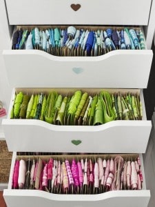 Craft room storage