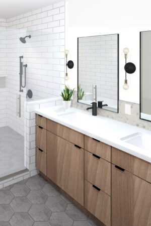 Primary Bath Rendering