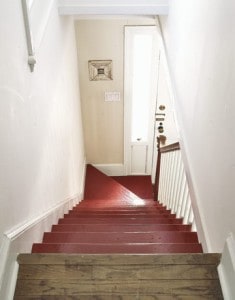 Red staircase