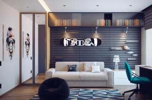 modern living space Boulder