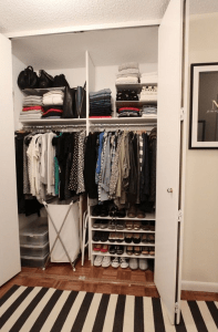 apartmenttherapy.com- Small closet organization
