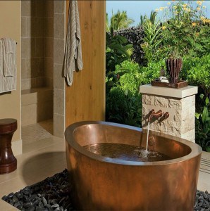 Outdoor Soaking Tub