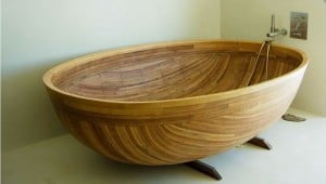 Wooden Soaking Tub
