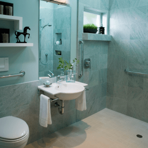 houzz.com- floating sink
