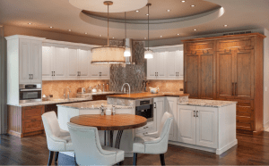 houzz.com- built in microwave placement