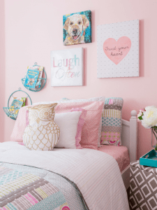 Houzz.com - jo Alcorn- Kids Bedroom Pink with Accessories