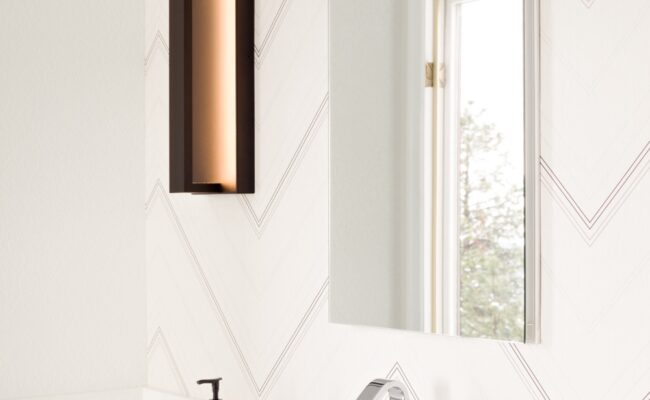 Modern Masculine Melton Design Build Boulder Colorado Master Bathroom Remodel