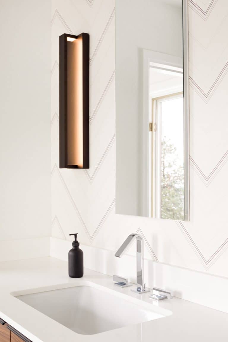 Modern Masculine Melton Design Build Boulder Colorado Master Bathroom Remodel