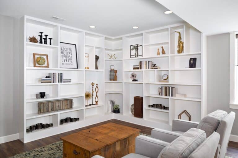 Melton Design Build Boulder Colorado Home Remodel Renovation Basement Living Room