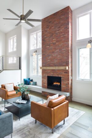 Melton Design Build Boulder Colorado Whole Home Remodel Fireplace