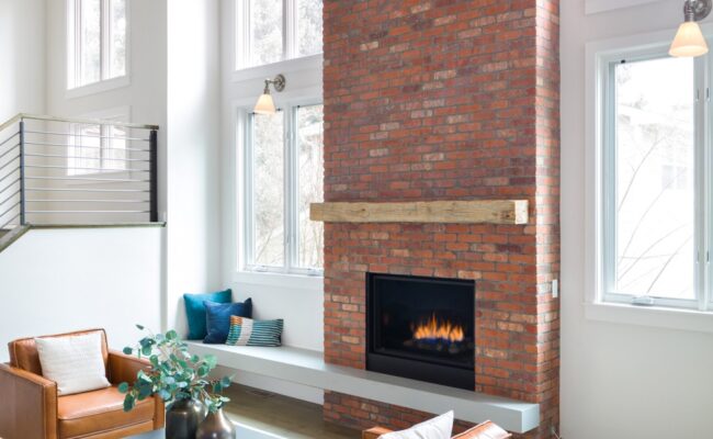 Melton Design Build Boulder Colorado Whole Home Remodel Fireplace