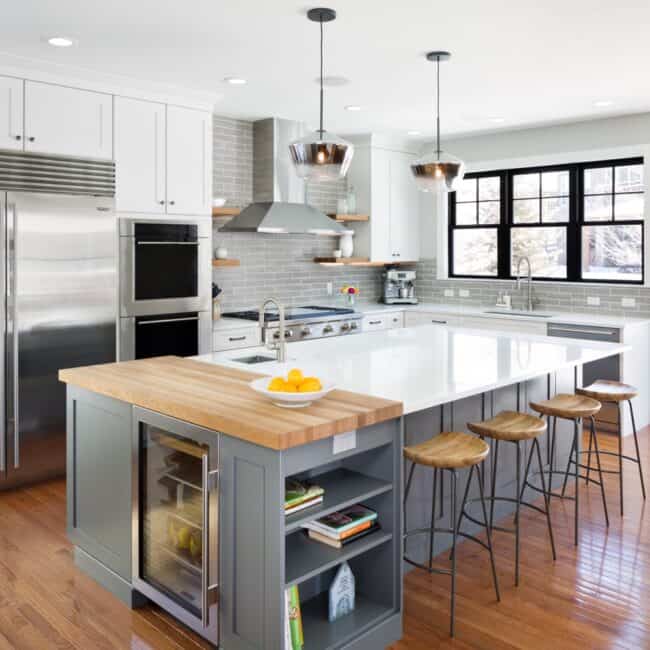 Modern Farmhouse Melton Design Build Kitchen Remodel Boulder Colorado