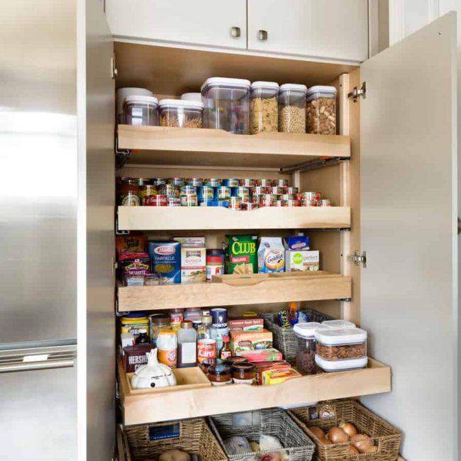 After- Pantry Organization
