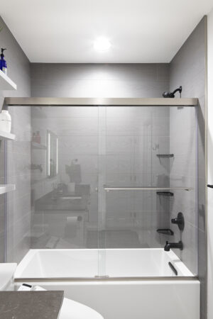 Melton Design Build Boulder Colorado Home Remodeler Master Bathroom Remodel Renovation Serene Modern Eastern