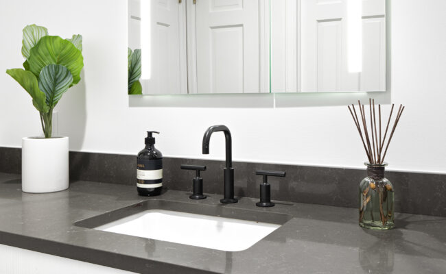 Melton Design Build Boulder Colorado Home Remodeler Master Bathroom Remodel Renovation Serene Modern Eastern