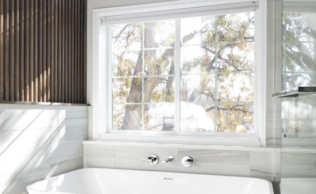 Melton Design Build Boulder Colorado Home Remodeler Master Bathroom Remodel Renovation Serene Modern Eastern