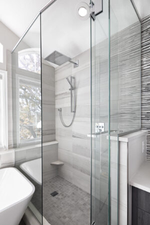 Melton Design Build Boulder Colorado Home Remodeler Master Bathroom Remodel Renovation Serene Modern Eastern