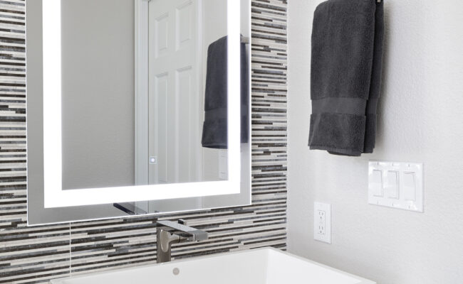 Melton Design Build Boulder Colorado Home Remodeler Master Bathroom Remodel Renovation Serene Modern Eastern