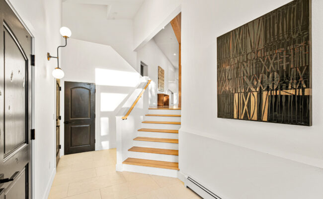 Custom Mountain Home - Entry Way