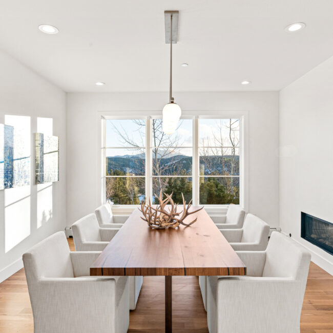 Custom Mountain Home - Dining Room