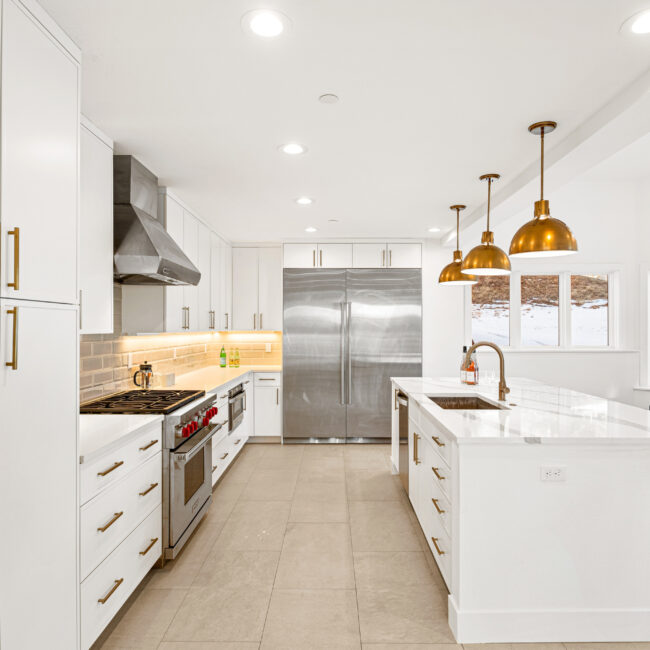 Custom Mountain Home - Kitchen Overall