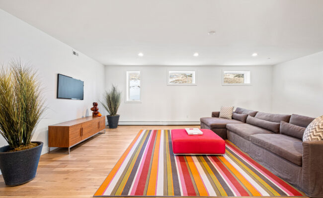 Custom Mountain Home - Entertainment Room