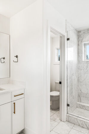 Custom Mountain Home - Secondary Bathroom Vanity Detail