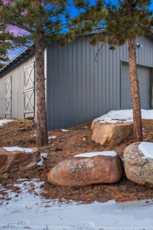 Custom Mountain Home - Utility Garage Barn
