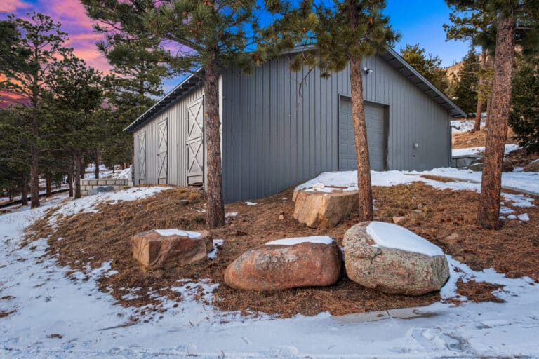 Custom Mountain Home - Utility Garage Barn