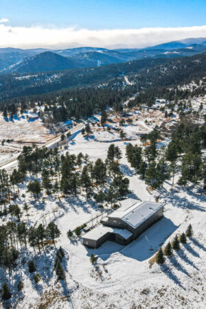 Custom Mountain Home - Arial View of Property