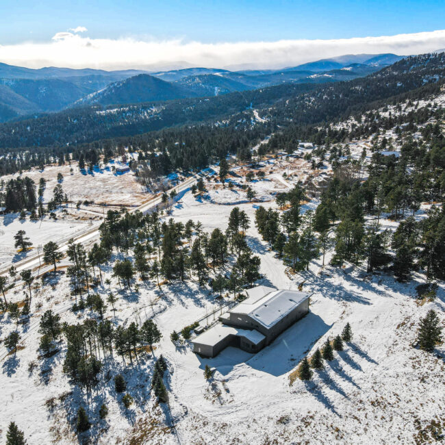 Custom Mountain Home - Arial View of Property